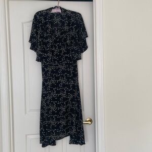 Black Printed Max Studio dress